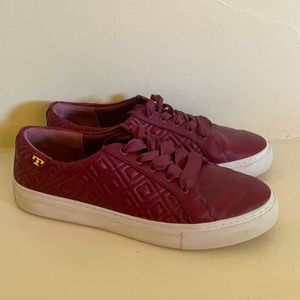 Tory Burch Leather Sneakers